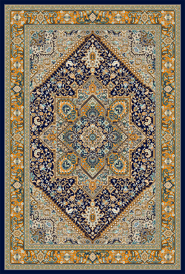 گلیم ماشینی ضد حساسیت برند دفه کد GEF 144