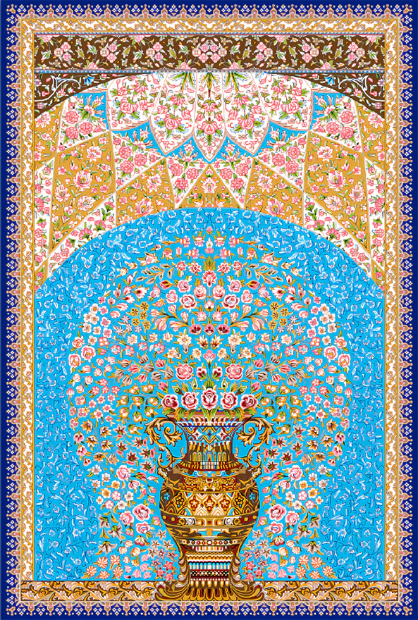 فرشینه و قالیچه سنتی مناسب حال و پذیرایی برند دفه کد ZED 36