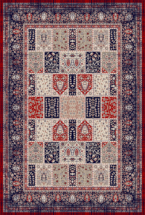 گلیم ماشینی ضد حساسیت برند دفه کد GEF 148