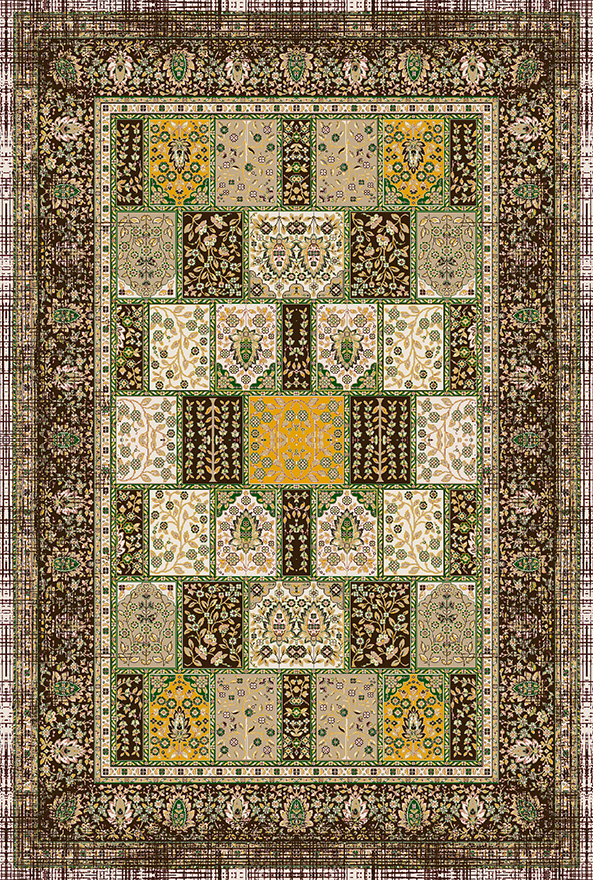 گلیم ماشینی ضد حساسیت برند دفه کد GEF 149