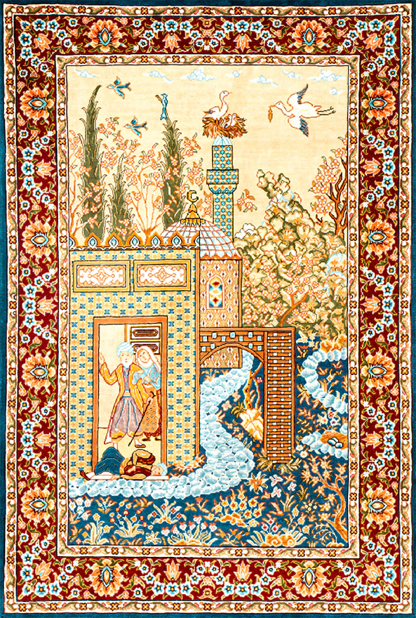 فرشینه و قالیچه سنتی مناسب حال و پذیرایی برند دفه کد ZED 47