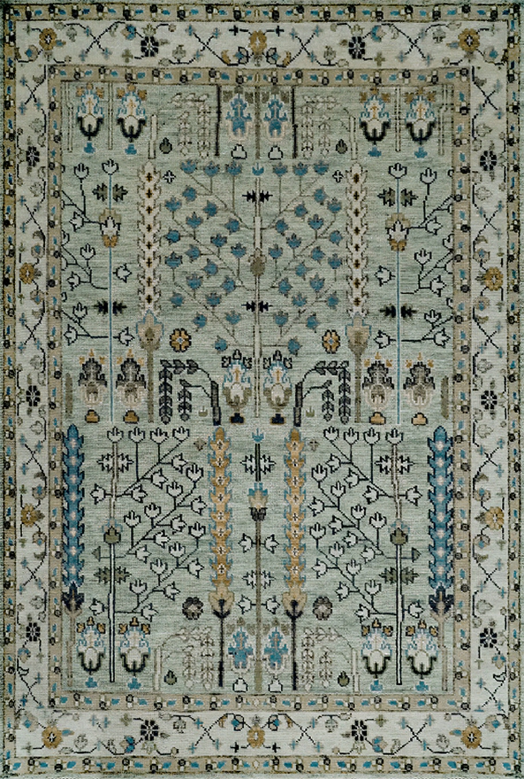 فرشینه و قالیچه سنتی مناسب حال و پذیرایی برند دفه کد ZED 48