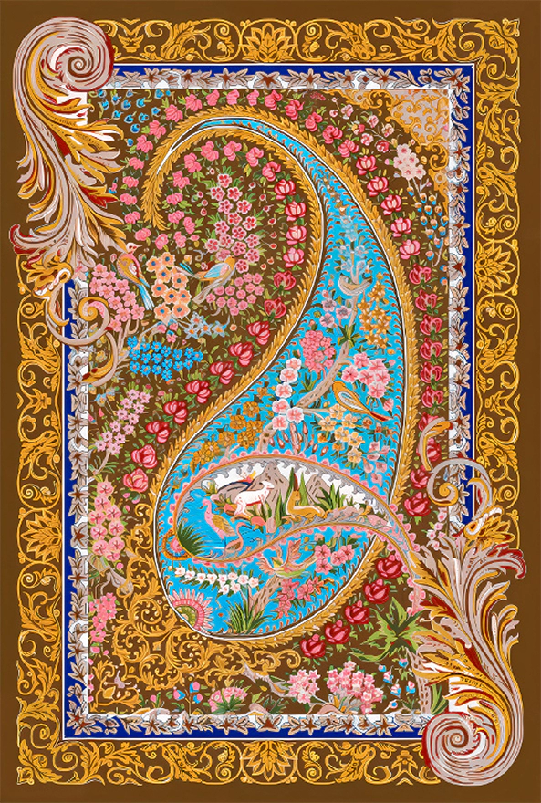 فرشینه و قالیچه سنتی مناسب حال و پذیرایی برند دفه کد ZED 51