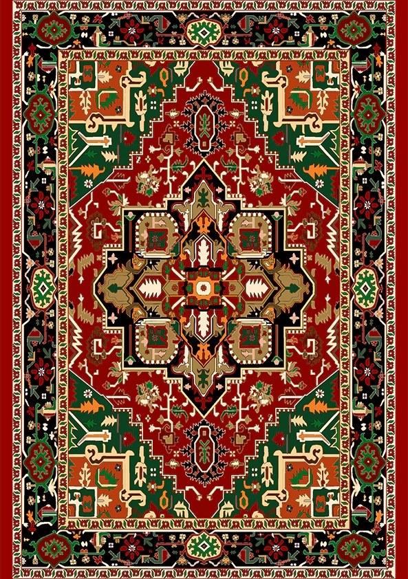 فرشینه و قالیچه سنتی مناسب حال و پذیرایی برند دفه کد DAL S259