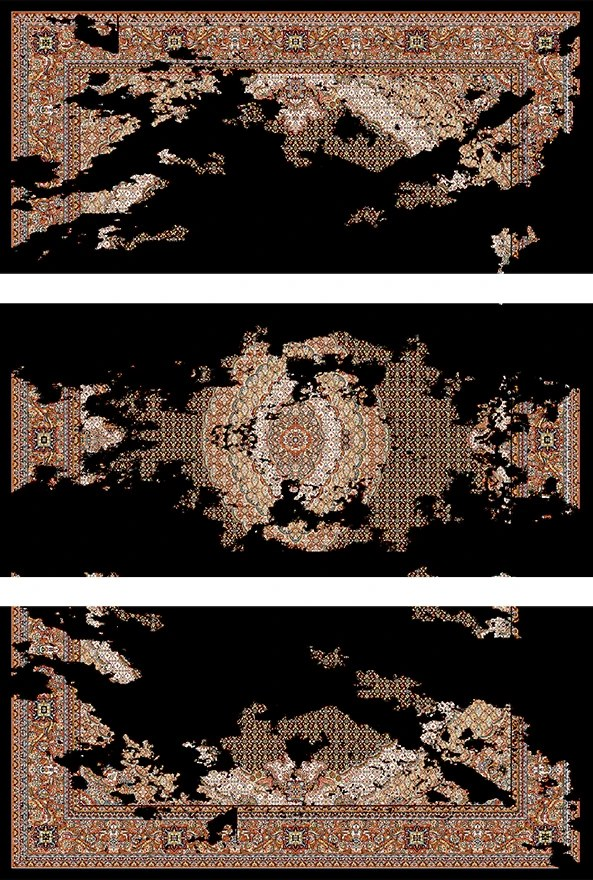 فرشینه و قالیچه سنتی مناسب حال و پذیرایی برند دفه کد DAL S271