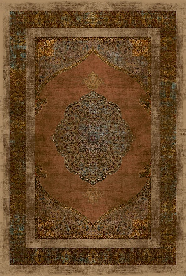 فرشینه و قالیچه سنتی مناسب حال و پذیرایی برند دفه کد DAL S277