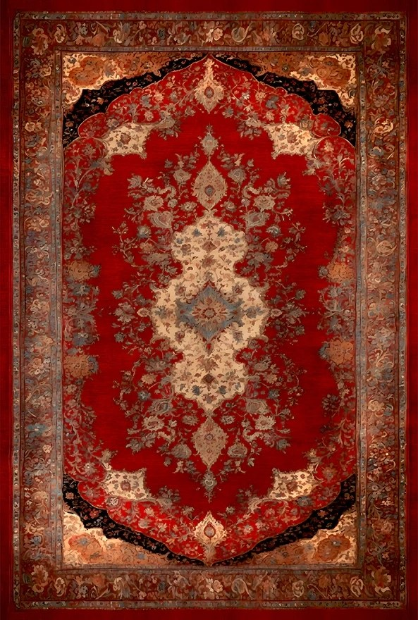 فرشینه و قالیچه سنتی مناسب حال و پذیرایی برند دفه کد DAL S288