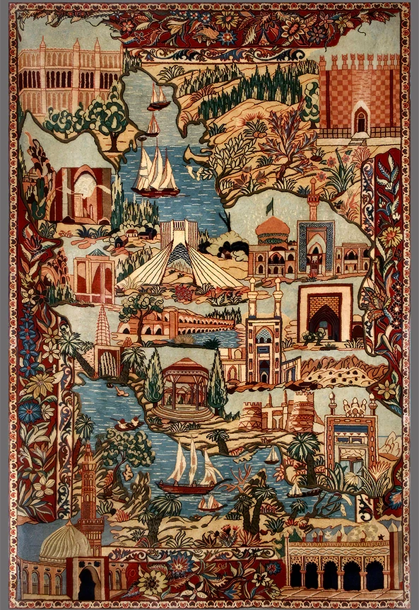 فرشینه و قالیچه سنتی مناسب حال و پذیرایی برند دفه کد DAL S291