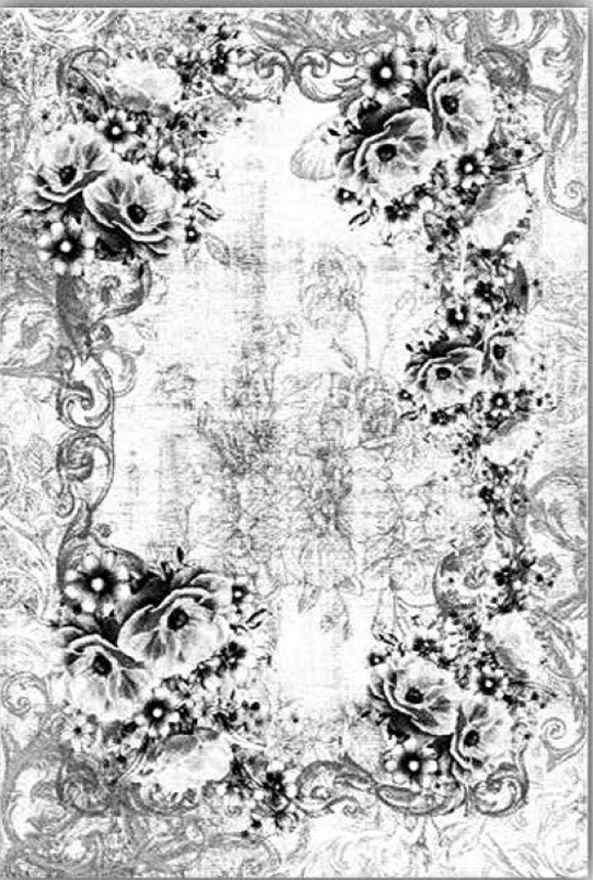 فرشینه و قالیچه فانتزی مناسب حال و پذیرایی برند دفه کد ZED 85