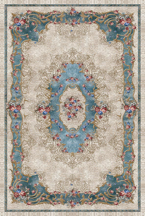 فرشینه و قالیچه مدرن مناسب حال و پذیرایی برند دفه کد DAL M309