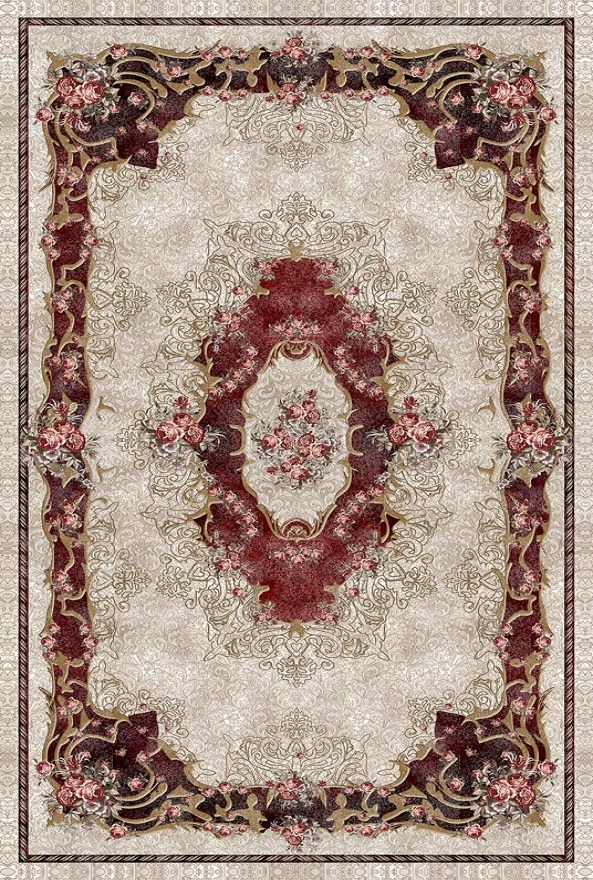 فرشینه و قالیچه مدرن مناسب حال و پذیرایی برند دفه کد DAL M310