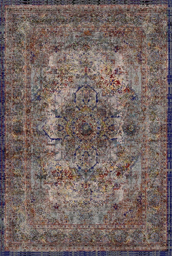 فرشینه و قالیچه مدرن مناسب حال و پذیرایی برند دفه کد DAL M313