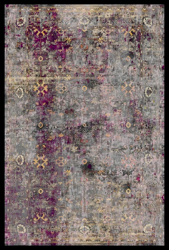 فرشینه و قالیچه مدرن مناسب حال و پذیرایی برند دفه کد DAL M314