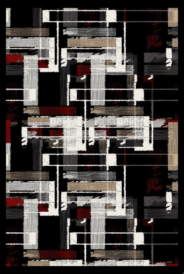 فرشینه و قالیچه مدرن مناسب حال و پذیرایی برند دفه کد DAL M317