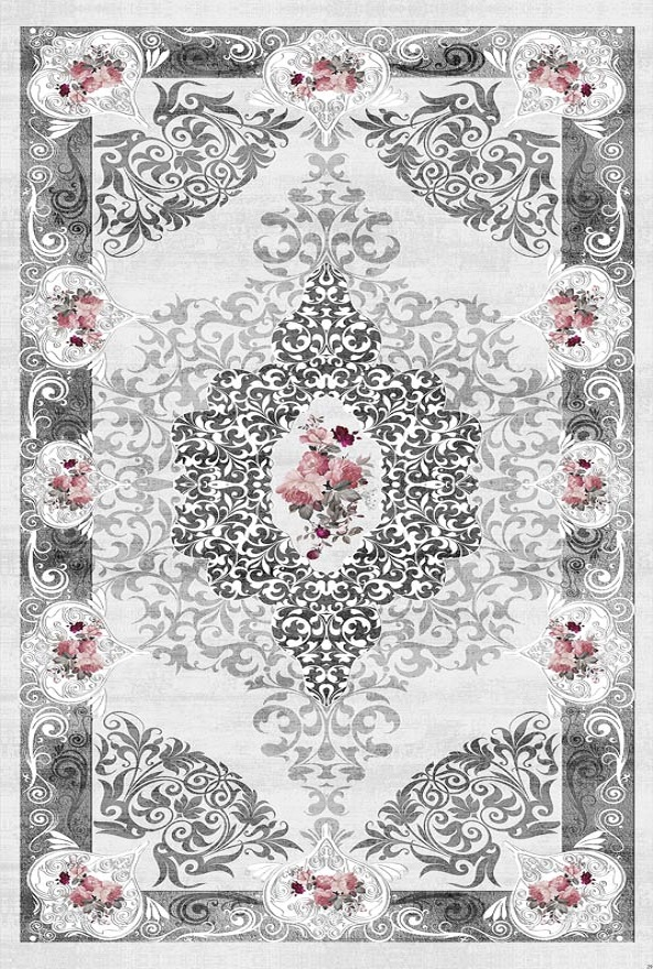 فرشینه و قالیچه مدرن مناسب حال و پذیرایی برند دفه کد DAL M325