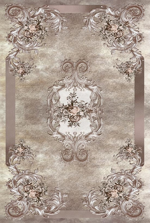 فرشینه و قالیچه مدرن مناسب حال و پذیرایی برند دفه کد DAL M330