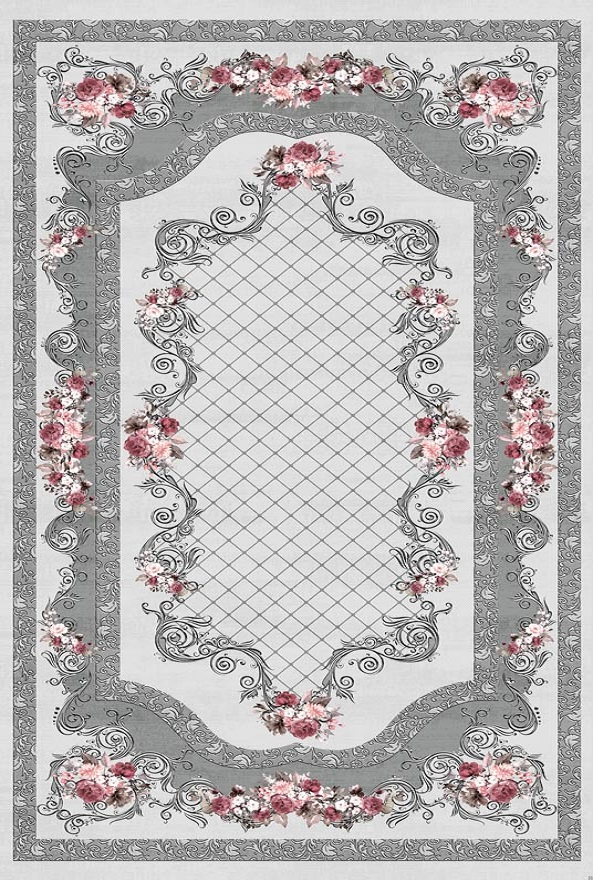 فرشینه و قالیچه مدرن مناسب حال و پذیرایی برند دفه کد DAL M331