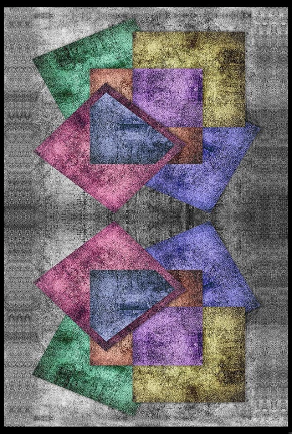 فرشینه و قالیچه مدرن مناسب حال و پذیرایی برند دفه کد DAL M342