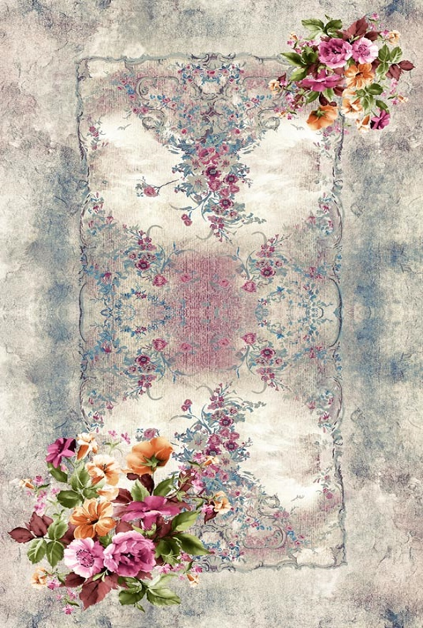 فرشینه و قالیچه مدرن مناسب حال و پذیرایی برند دفه کد DAL M344