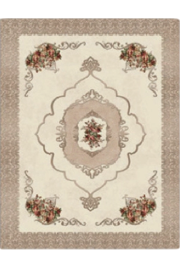 فرشینه و قالیچه فانتزی مناسب حال و پذیرایی برند دفه کد ZED 108