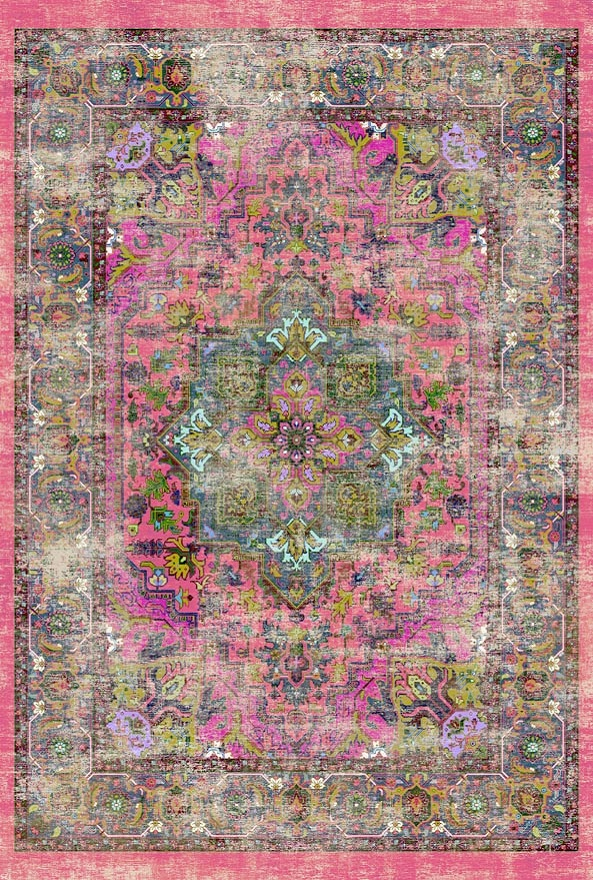 فرشینه و قالیچه مدرن مناسب حال و پذیرایی برند دفه کد DAL M351