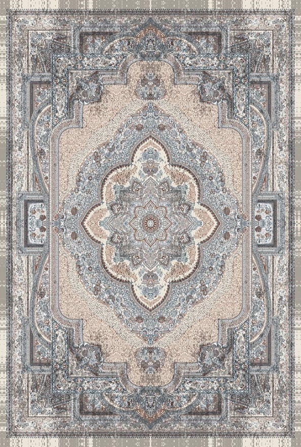 فرشینه و قالیچه مدرن مناسب حال و پذیرایی برند دفه کد DAL M369