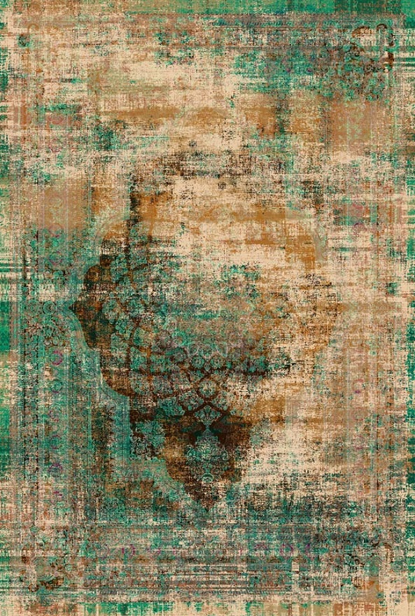 فرشینه و قالیچه مدرن مناسب حال و پذیرایی برند دفه کد DAL M386