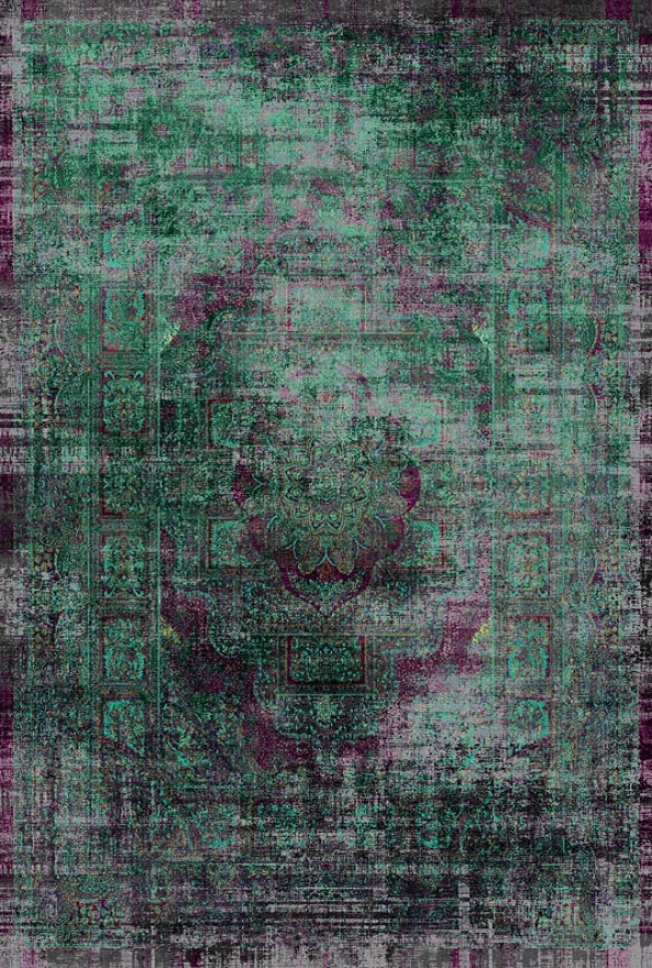 فرشینه و قالیچه مدرن مناسب حال و پذیرایی برند دفه کد DAL M395