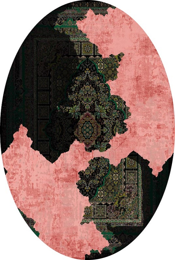 فرشینه و قالیچه مدرن مناسب حال و پذیرایی برند دفه کد DAL M404