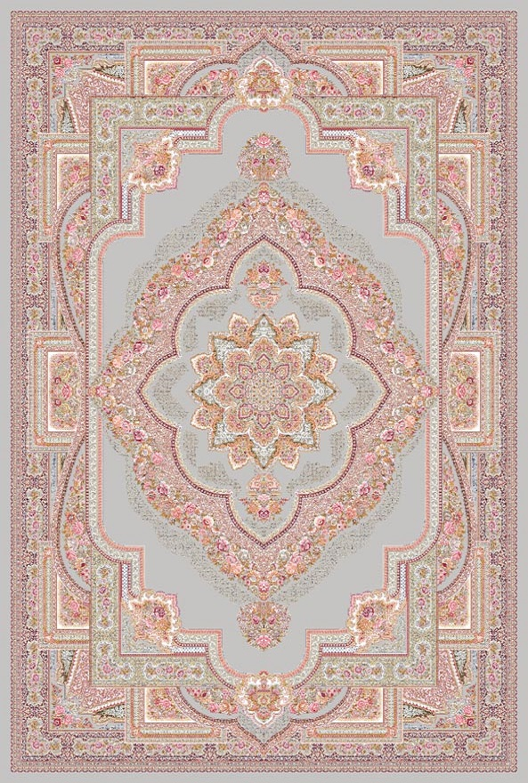 فرشینه و قالیچه مدرن مناسب حال و پذیرایی برند دفه کد DAL M407