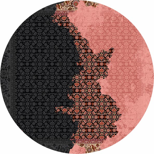 فرشینه و قالیچه مدرن مناسب حال و پذیرایی برند دفه کد DAL M412