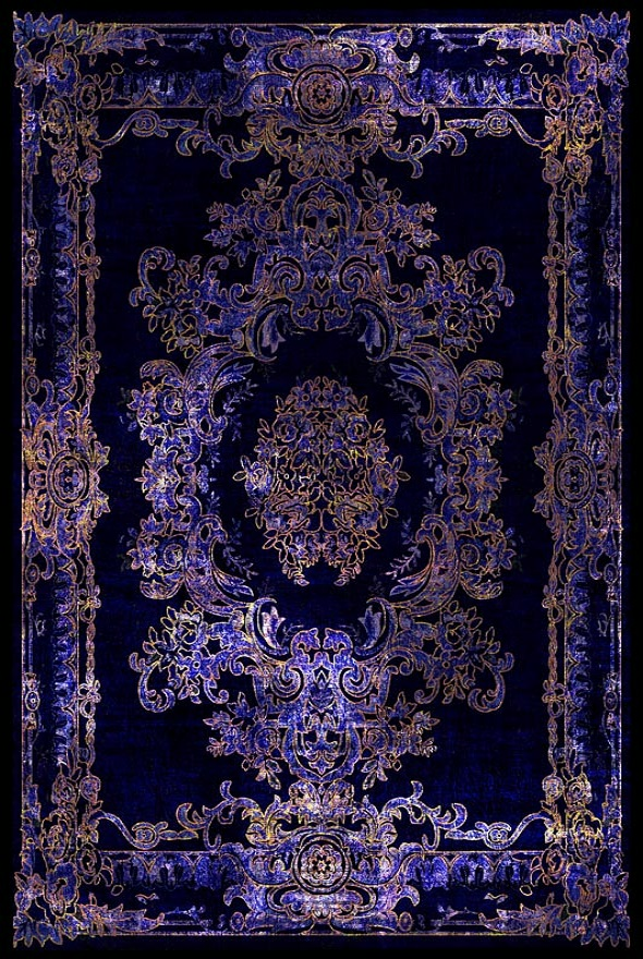 فرشینه و قالیچه مدرن مناسب حال و پذیرایی برند دفه کد DAL M444