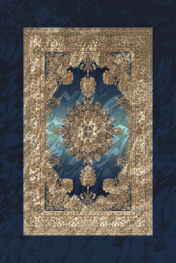 فرشینه و قالیچه مدرن مناسب حال و پذیرایی برند دفه کد DAL M451