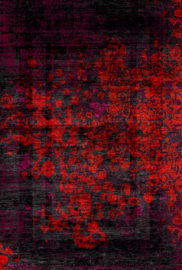 فرشینه و قالیچه مدرن مناسب حال و پذیرایی برند دفه کد DAL M492