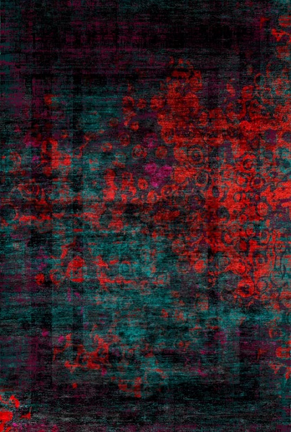 فرشینه و قالیچه مدرن مناسب حال و پذیرایی برند دفه کد DAL M493