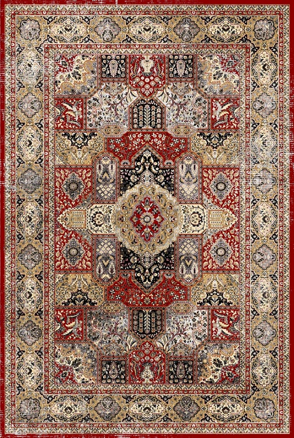 فرشینه و قالیچه مدرن مناسب حال و پذیرایی برند دفه کد DAL M515