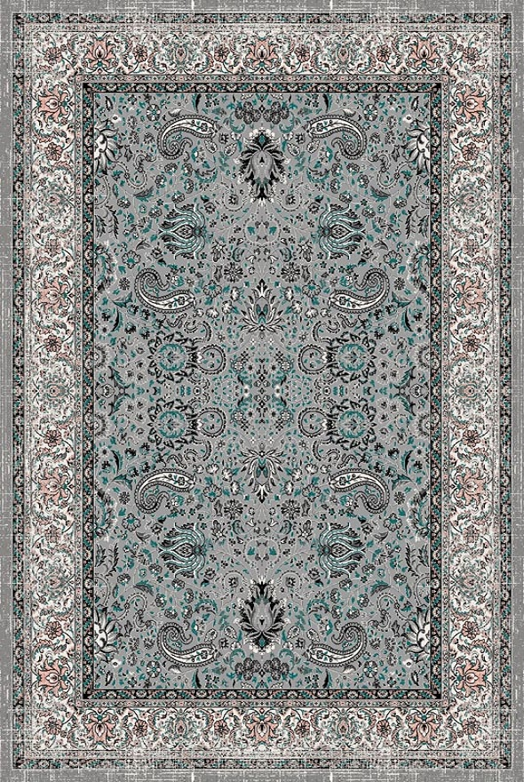 فرشینه و قالیچه مدرن مناسب حال و پذیرایی برند دفه کد DAL M524