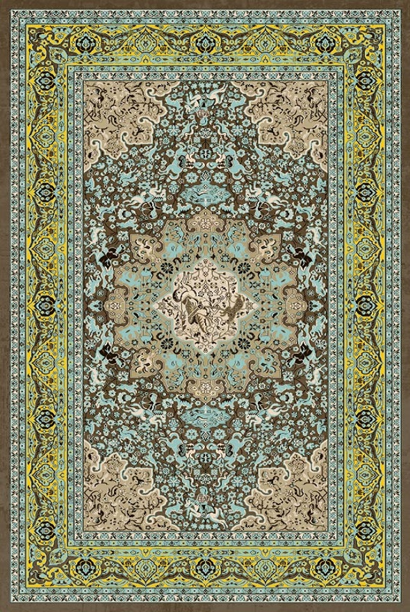 فرشینه و قالیچه مدرن مناسب حال و پذیرایی برند دفه کد DAL M530