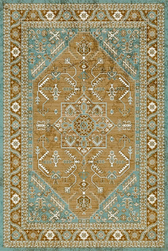 فرشینه و قالیچه مدرن مناسب حال و پذیرایی برند دفه کد DAL M531