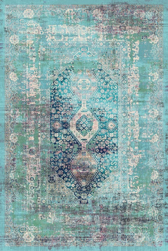 فرشینه و قالیچه مدرن مناسب حال و پذیرایی برند دفه کد DAL M541