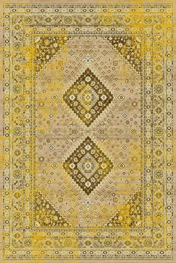 فرشینه و قالیچه مدرن مناسب حال و پذیرایی برند دفه کد DAL M549