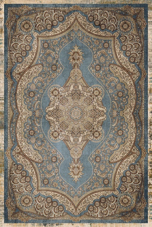 فرشینه و قالیچه مدرن مناسب حال و پذیرایی برند دفه کد DAL M554