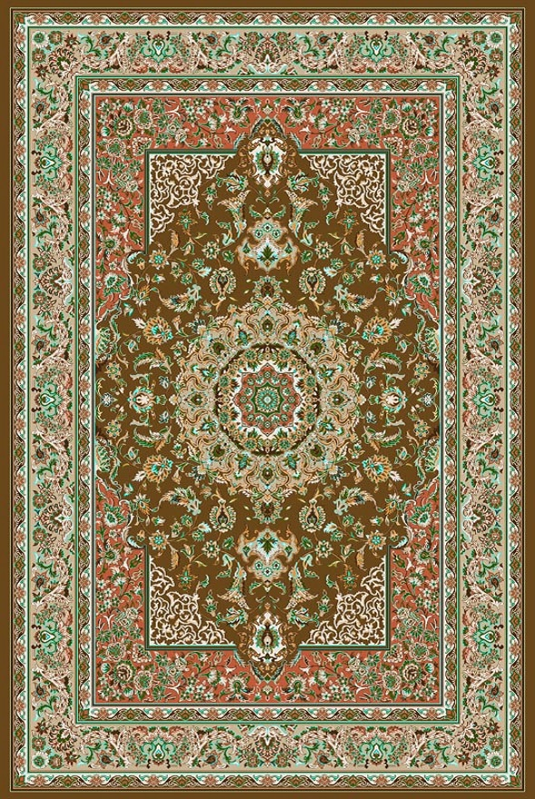 فرشینه و قالیچه مدرن مناسب حال و پذیرایی برند دفه کد DAL M558