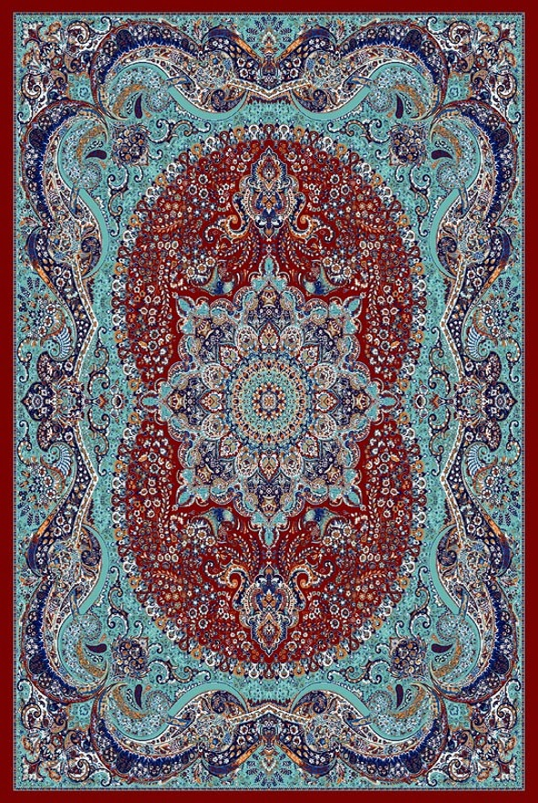 فرشینه و قالیچه مدرن مناسب حال و پذیرایی برند دفه کد DAL M564