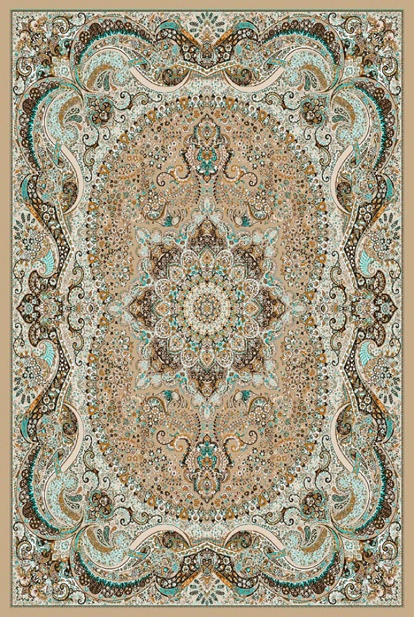 فرشینه و قالیچه مدرن مناسب حال و پذیرایی برند دفه کد DAL M565