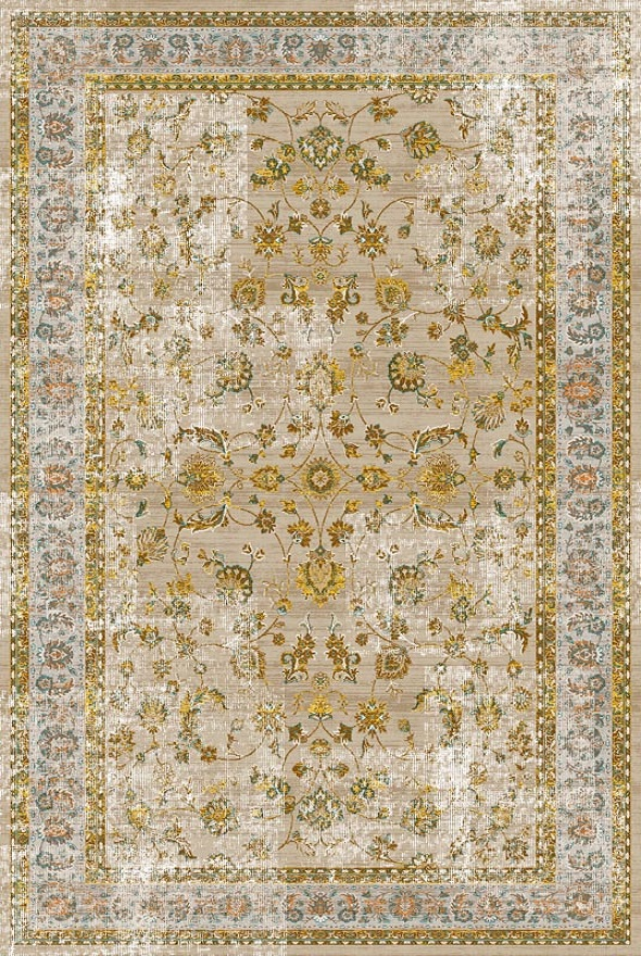 فرشینه و قالیچه مدرن مناسب حال و پذیرایی برند دفه کد DAL M571