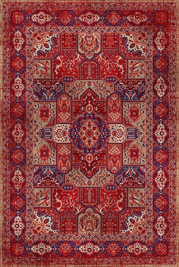 فرشینه و قالیچه مدرن مناسب حال و پذیرایی برند دفه کد DAL M572