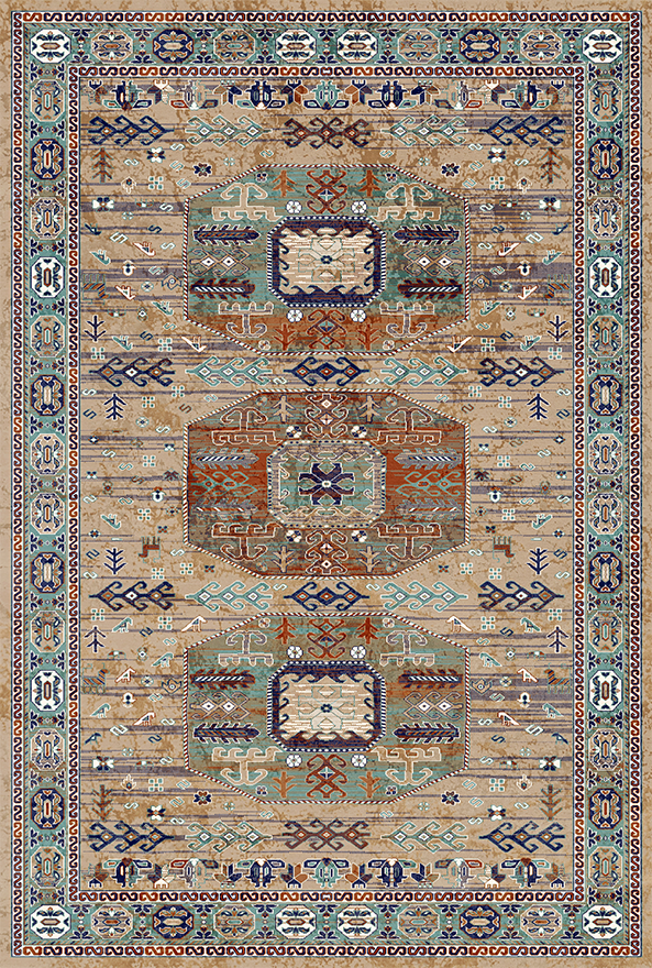 گلیم ماشینی ضد حساسیت برند دفه کد GEF 174