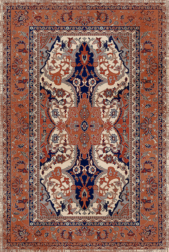 گلیم ماشینی ضد حساسیت برند دفه کد GEF 178