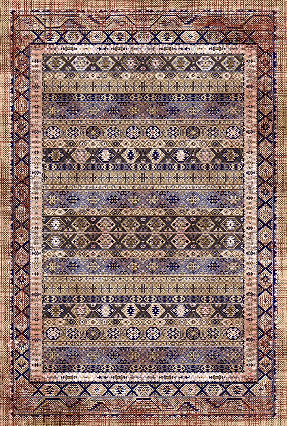 گلیم ماشینی ضد حساسیت برند دفه کد GEF 182